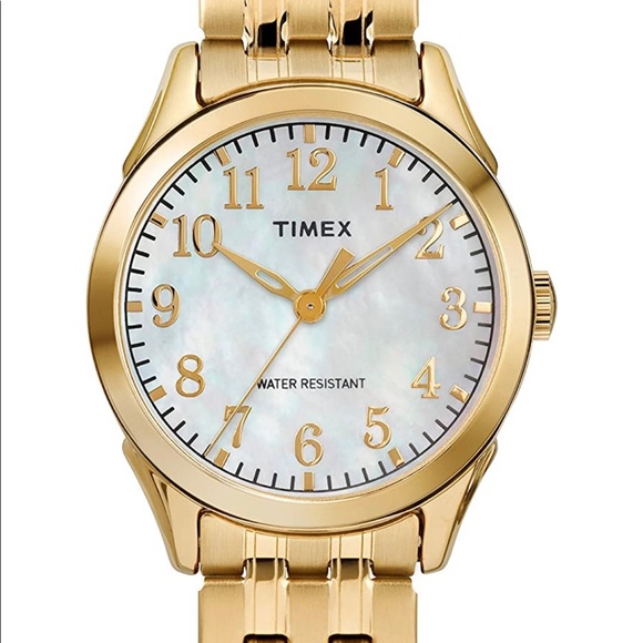 Timex Accessories - Timex ladies expansion watch goldstone NIB